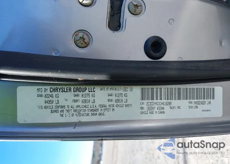 2013 Dodge Challenger Sxt z USA, uszkodzony, nr VIN 2C3CDYAG3DH616289